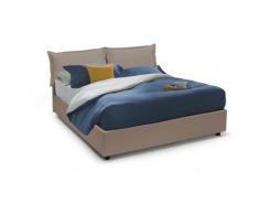 Letto contenitore Matrimoniale Veronica, Made in Italy, Letto con rivestimento in ecopelle,