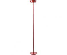 Lampada da terra LED 24W Metallo in finitura Rosso