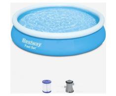 Bestway - Piscina fuori terra 57274 Fast Set rotonda 366x76cm