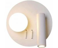 Applique da parete per interni moderna Applique da parete a LED illuminata Lampade orientabili a