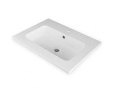 Lavabo ad incasso in mineral marmo 71x46 cm mobile composizione bagno *** confezione 1
