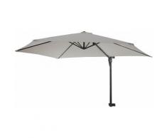 Ombrellone rotondo da balcone salvaspazio Casoria poliestere 3m beige
