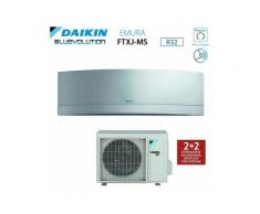 Climatizzatore Condizionatore Daikin Bluevolution Inverter serie emura silver 9000 btu FTXJ25MS