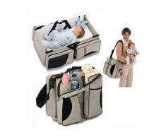 Mommy Bag e culla pieghevole a mano | Beige