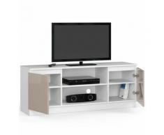 Abamihome - Mobile Porta Tv, Console Tv, Porta Tv 2 Ante, Parete Attrezzata 120 x 55 x 41 - Colore: