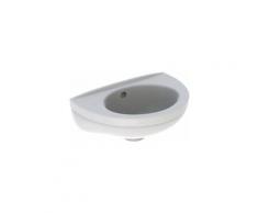 Lavabo Keramag Fidelio 37x25cm, senza foro per rubinetto, colorazione: Bianco - 274037000