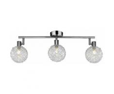 Monzana - Lampada da Soffitto Plafoniera LED da 1 a 4 luci per salotto cucina camera 3 Fiamme