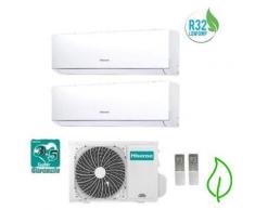 Hisense - New comfort condizionatore dualsplit 12000+12000 btu bianco codice prod: