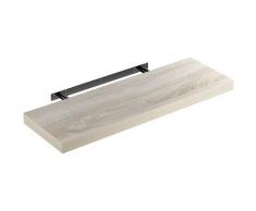 Mensola a parete mobile pensile libreria sospesa portaspezie da cucina mobiletto bagno 70cm Eiche