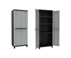 2680B Armadio 2 Ante Twist Black - Terry