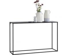 Tavolo consolle da salotto ufficio studio struttura in metallo varie misure dimensioni : 74x115x32
