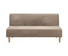 Copridivano Copridivano letto senza braccioli, copridivano futon in velluto elasticizzato,