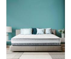 Materasso con Molle Insacchettate e Memory Foam 100% Made in Italy | 9 Zone Differenziate | Altezza