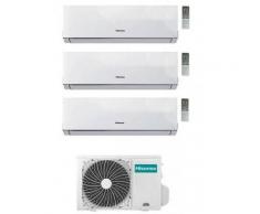 Hisense - CONDIZIONATORE TRIAL SPLIT NEW COMFORT R-32 7000+9000+12000 A++ 3AMW62U4RFA