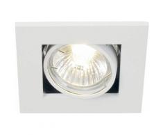 Faretti da incasso a soffitto illuminazione soggiorno lampada ALU DIMMERABILE in un set di lampade