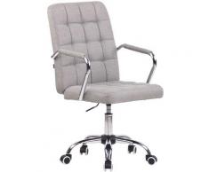 Sedia da ufficio Terni Grigio Tessuto