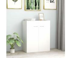 Credenza in Lengo con 2 ante Cassettiera Mobiletto ingresso Elegante vari colori colore : BIANCO