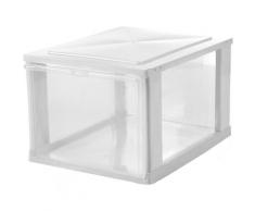 Organiser Cassettiera Ufficio. Organizer Scrivania. Portaoggetti Multiuso in Plastica. 1 Cassetto