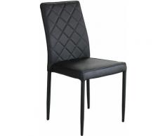 Milanihome - sedia da pranzo moderna di design contemporaneo per sala da pranzo cm 41 x 50 x 91 h