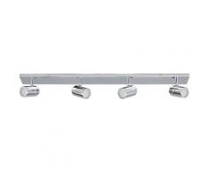 Lindby - Lampada da soffitto per bagno Dejan a 4 luci - cromo