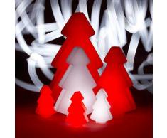 Lampada da terra tavolo albero di Natale design moderno Slide Lightree | Rosso - 150