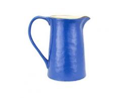 Caraffa Mediterraneo in gres porcellanato cm.12x19x19h.; più colori - Colore: Blu