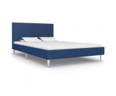 Vidaxl - Giroletto in Tessuto 120x200 cm Blu Blu