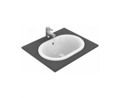 Ideale Standard Connect Connect Lavabo da incasso ovale da 480 mm E5045, colorazione: Bianco con
