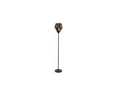 Eglo - Lampada da terra Carlton 1, lampada a stelo vintage a uno punto luce, piantana retrò in