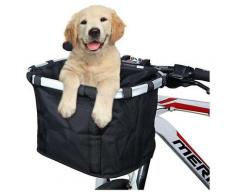 Cestino per bici, trasportino per cani e gatti per animali domestici Cestino per manubrio per