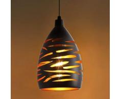 Comely - Lampadario intagliato cavo industriale, lampada a sospensione moderna a led, lampada da
