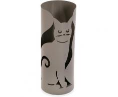 Cats Portaombrelli per Ingresso, Camera o Ingresso, 49x19x19cm - Grigio - Versa
