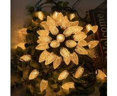 Sun Flowerit - Luci natalizie a forma di stringa Plug in Fairy Twinkle String Lights 8 modalità