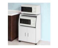 Mobiletto per Forno a microonde Carrello da cucina credenza con route