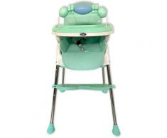Seggiolone Per Bambini 4 In 1 Pappa E Gioco Verde