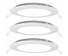 Set di 3 faretti LED da incasso per soggiorno faretti da parete a soffitto faretti lampade ALU