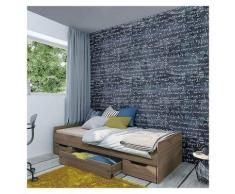 Letto singolo con cassetti NICOLA salvaspazio camera moderna design cameretta