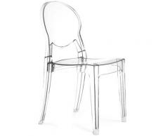 Scab Design - Sedie design moderno trasparente per cucina sala pranzo bar ristorante Scab Igloo