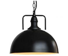 Stoex - E27 Lampade a Sospensione Retrò in Metallo Plafoniere in Ferro Lampadario Industriale