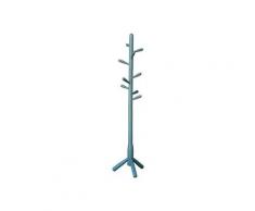 Liberoshopping - Appendiabiti da terra in legno con 9 ganci base tre piedi altezza 180 cm SALVIA