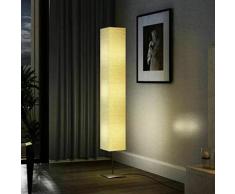 Nova - Lampada moderna da terra 1,70 m. in carta di riso.