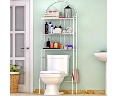 MOBILI BAGNO RIPIANI WC MOBILE WC SUPERIORE 65*34*177cm - Bianco