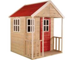 Casetta da giardino bambini Avventura Nordica - Rosso
