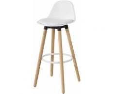 Sgabello Bar Sgabello Cucina Alto Sedia Alto da Bar Altezza del Sedile: 70 cm Gambe in Legno