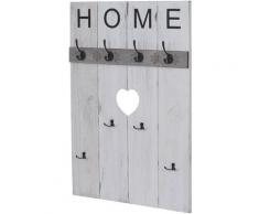 Serie Vintage appendiabiti guardaroba HWC-C89 Home 91x60cm ~ bianco
