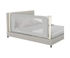 Costway - Barriera Letto Altezza Regolabile, Sponda di Sicurezza per Bambini Spondina Letto Anti