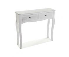 Avery Tavolo Consolle, Tavolo da Ingresso, 80x25x90cm - Versa