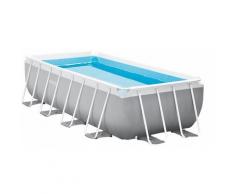 Intex - Piscina PRISM METAL FRAME rettangolare cm 400x200x122h con pompa filtro
