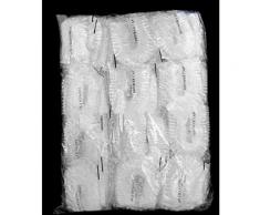 Soekavia - Cuffia da doccia usa e getta da 100 pezzi, cuffia da doccia in plastica, cuffia per la