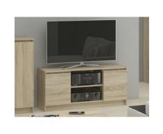 Abamihome - Mobile Porta Tv, Console Tv, Porta Tv 2 Ante, Parete Attrezzata 120 x 55 x 41 - Colore: